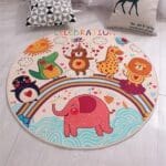 Tapis Rond Animaux | Mon Tapis Rond