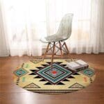 Tapis Rond Aztèque | Mon Tapis Rond