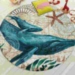 Tapis Rond Baleine | Mon Tapis Rond