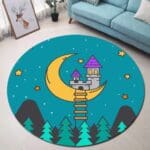 Tapis Rond Bande Dessinée | Mon Tapis Rond