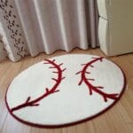 Tapis Rond Baseball