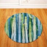 Tapis Rond Cactus Tropical | Mon Tapis Rond
