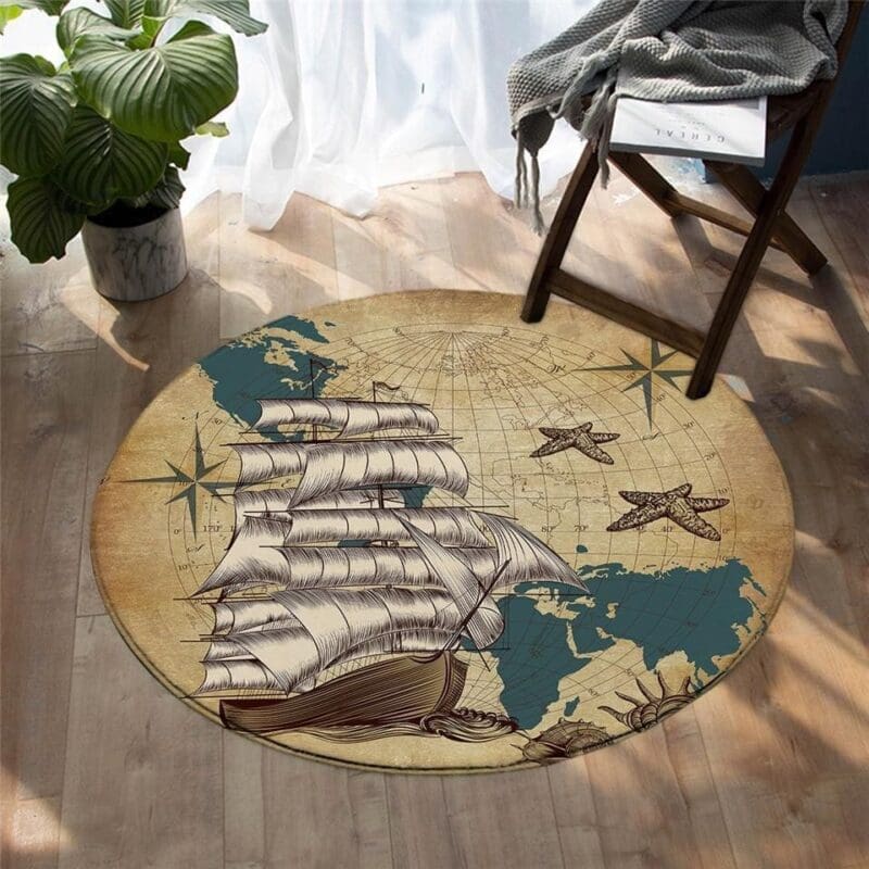 Tapis Rond Chambre Ado | Mon Tapis Rond