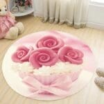 Tapis Rond Chambre Fille | Mon Tapis Rond