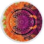 Tapis Rond Couleur Dégradé | Mon Tapis Rond