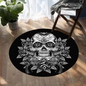 Tapis Rond Crane de Mort | Mon Tapis Rond