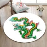 Tapis Rond Dragon | Mon Tapis Rond