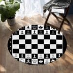Tapis Rond Échec