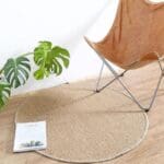 Tapis Rond En Jonc Naturel Tressé