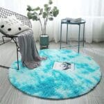 Tapis Rond Fausse Fourrure | Mon Tapis Rond