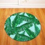 Tapis Rond Feuillages
