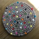 Tapis Rond Feutre