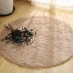 Tapis Rond Fourrure 120 | Mon Tapis Rond