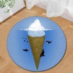 Tapis Rond Glace | Mon Tapis Rond