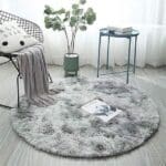 Tapis Rond Gris Clair | Mon Tapis Rond