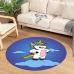Tapis Rond Humour | Mon Tapis Rond