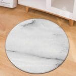 Tapis Rond Imitation Carrelage