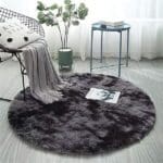Tapis Rond Imitation Fourrure | Mon Tapis Rond