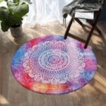 Tapis Rond Motif Mandala | Mon Tapis Rond