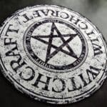 Tapis Rond Motif Pentagramme | Mon Tapis Rond