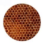 Tapis Rond Nid d’Abeille