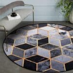 Tapis Rond Nordique