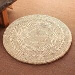 Tapis Rond Paille Tressée | Mon Tapis Rond