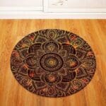 Tapis Rond Paisible | Mon Tapis Rond