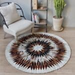Tapis Rond Peau de Vache | Mon Tapis Rond