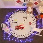 Tapis Rond Pompier | Mon Tapis Rond