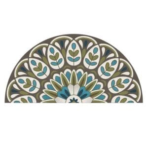 Tapis Rond Porte D'Entrée Design | Mon Tapis Rond