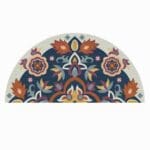 Tapis Rond Porte D'Entrée Multicolore | Mon Tapis Rond