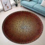 Tapis Rond Rétro | Mon Tapis Rond
