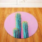 Tapis Rond Rose Pas Cher | Mon Tapis Rond