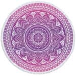 Tapis Rond Rose Pastel | Mon Tapis Rond