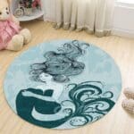 Tapis Rond Sirène | Mon Tapis Rond