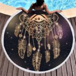 Tapis Rond Style Indien
