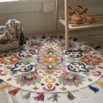 Tapis Rond Tissé À Plat | Mon Tapis Rond