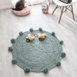 Tapis Rond Tricot | Mon Tapis Rond