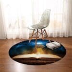 Tapis Rond Vaste Univers | Mon Tapis Rond