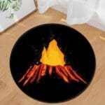 Tapis Rond Volcan | Mon Tapis Rond