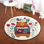 Tapis Rond Bébé Ourson